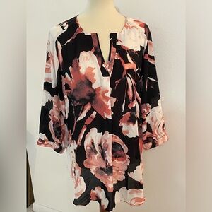 Sami & Jo blouse * size 1X * Floral print